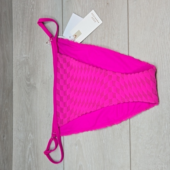 NWT Good American Women Hawiian Pink bottom Swim sz 4/XL - Picture 2 of 9